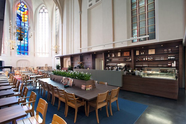15th Century Dominican Church Repurposed as a Dazzling Bookstore