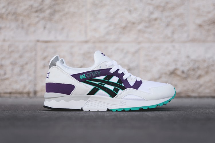 ASICS Gel Lyte V White/Purple/Teal