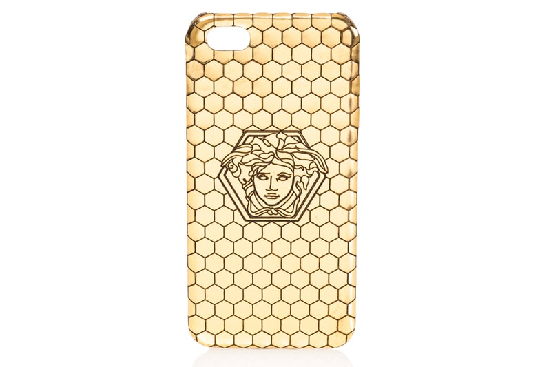 Versace x Haas Brothers Gold iPhone Case