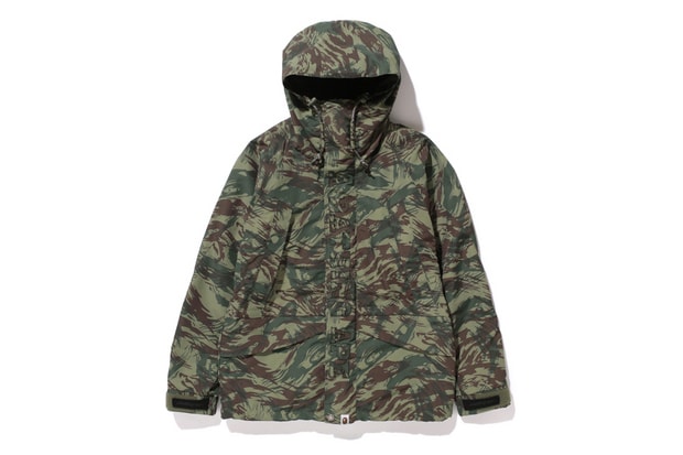 A Bathing Ape 2013 Fall/Winter LIZARD CAMO SNOW BOARD JACKET