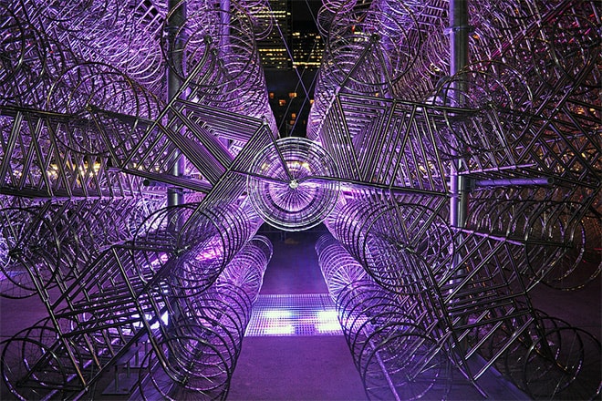 Ai Weiwei "Forever Bicycles" Installation