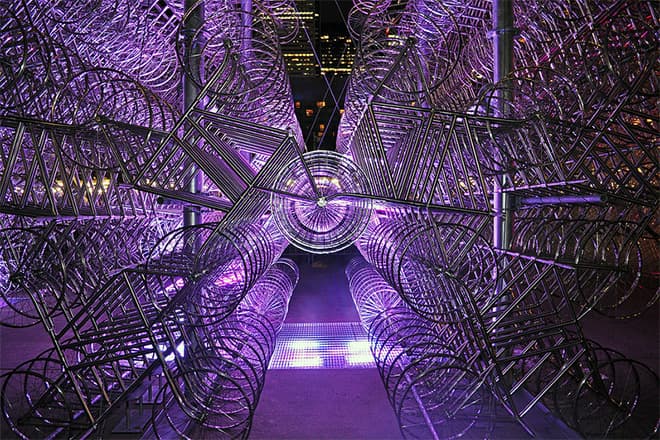 Ai Weiwei "Forever Bicycles" Installation