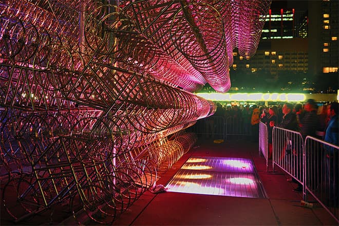 Ai Weiwei "Forever Bicycles" Installation