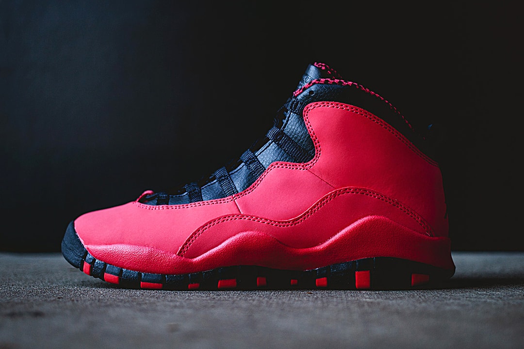Red black jordan 10 Clearance
