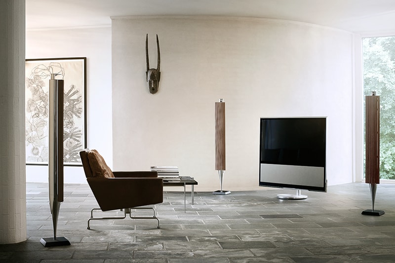 Bang & Olufsen BeoLab Wireless Speakers and Subwoofer