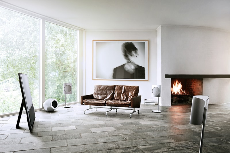 Bang & Olufsen BeoLab Wireless Speakers and Subwoofer