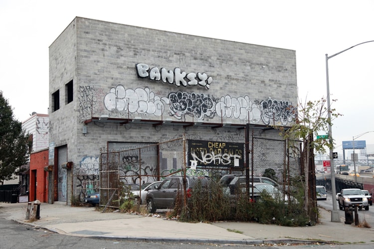 Banksy's "Better Out Than In" Comes to an End on the Long Island Expressway