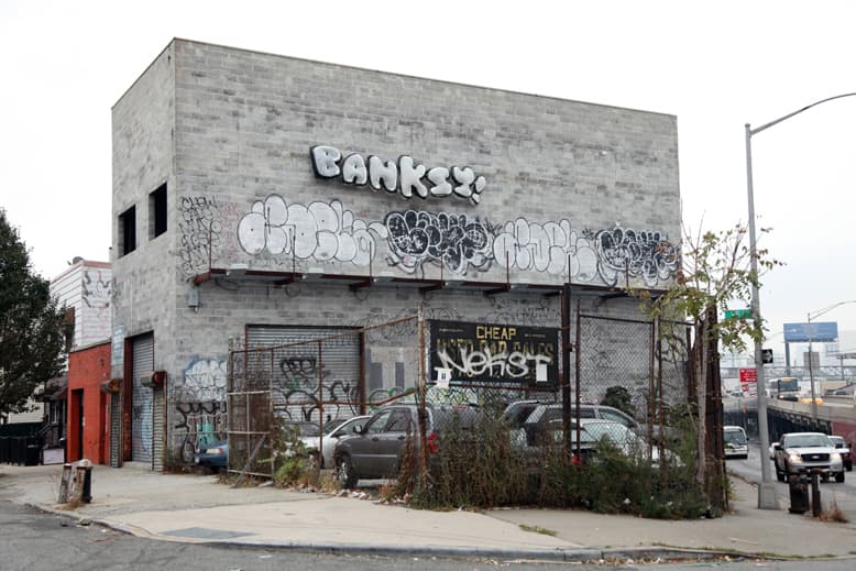 Banksy's "Better Out Than In" Comes to an End on the Long Island Expressway