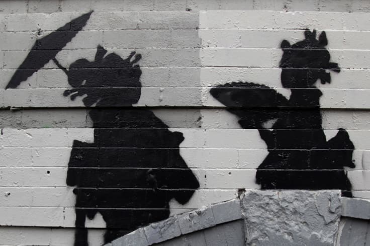 Banksy's "Better Out Than In" Hits Bed Stuy