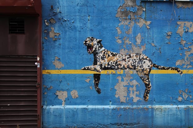 Banksy's "Better Out Than In" Hits Yankee Stadium