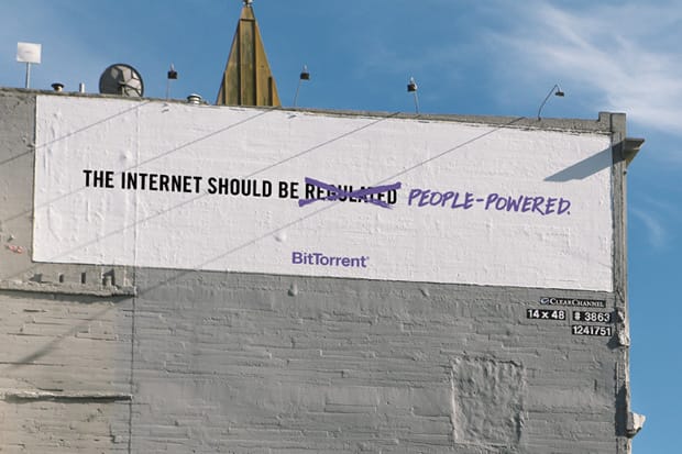 BitTorrent Billboard Campaign