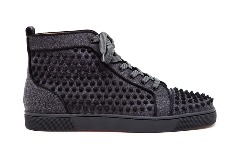 Christian Louboutin Louis Spikes Felt
