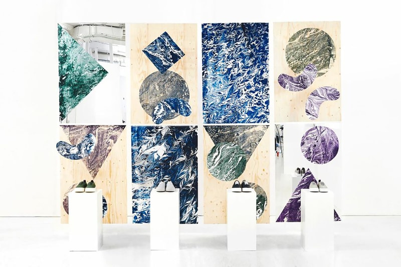 Eytys "Marbling and Modernism" Installation @ Dover Street Market London