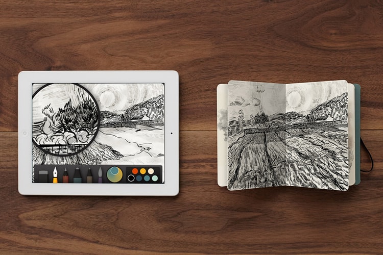 FiftyThree x Moleskine Brings Your iPad's Paper Creations to Life