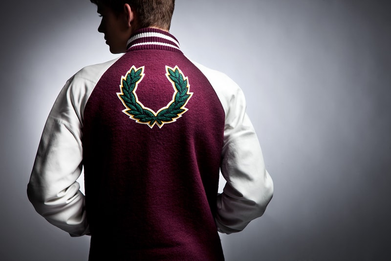 Fred Perry x Raf Simons 2013 Fall/Winter Varsity Jacket
