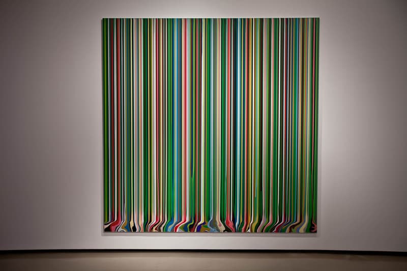 Ian Davenport "Colorfall" Exhibition @ Paul Kasmin
