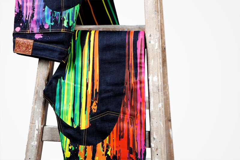 INSA x EVISU Daicock Raw Denim Jeans