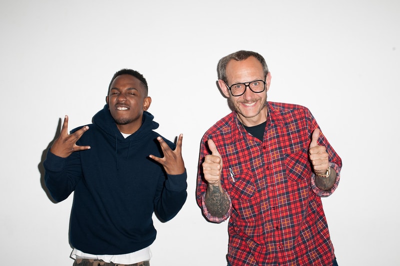 Kendrick Lamar Visits Terry Richardson's Studio