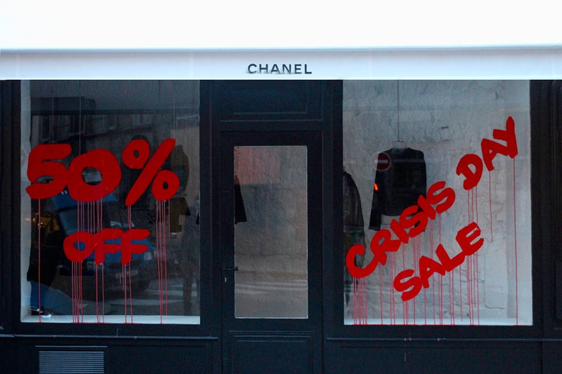 Kidult Vandalizes Chanel Paris 