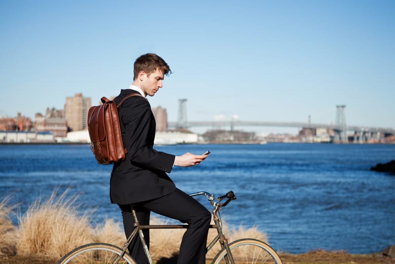 Lotuff Leather Backpack