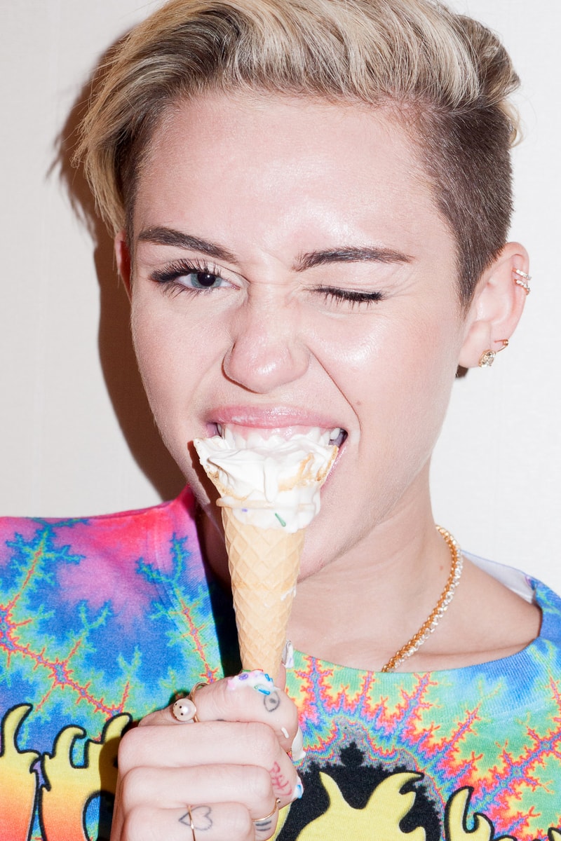 Miley Cyrus Photographed by Terry Richardson in New York