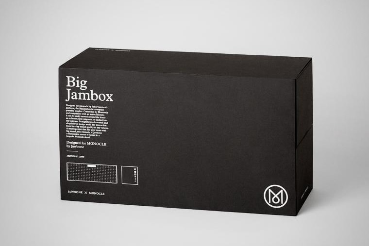 Monocle x Jawbone BIG JAMBOX