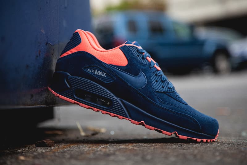 Nike Air Max 90 Prm Brave Blue Atomic Pink Hypebeast Nike Air Max 90 Prm Brave Blue Atomic Pink Hypebeast