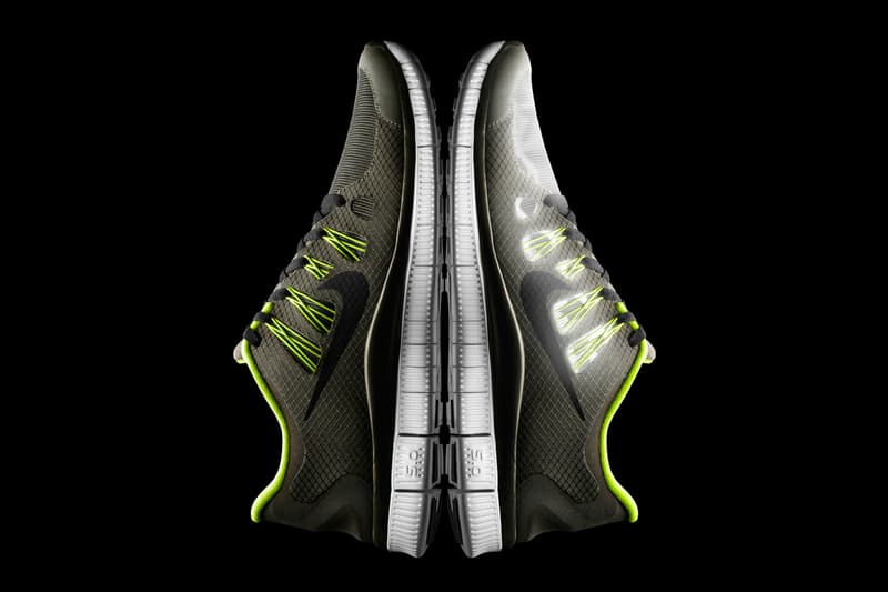 Nike Free 5.0+ Shield Dark Loden/Black-Volt-Pure Platinum