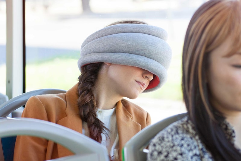 Ostrich Pillow Light – Portable Power Napping Pillow For People On The Go
