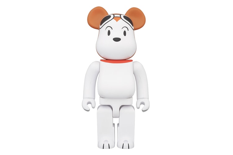 Peanuts x Medicom Toy 400% & 1000% Snoopy "Flying Ace" Bearbricks