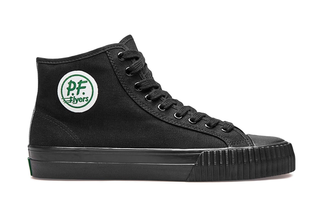 pf flyers or converse first