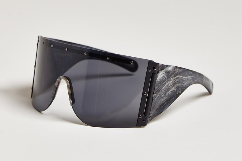 Rick Owens 2013 Fall/Winter Raw Horn Arm Sunglasses