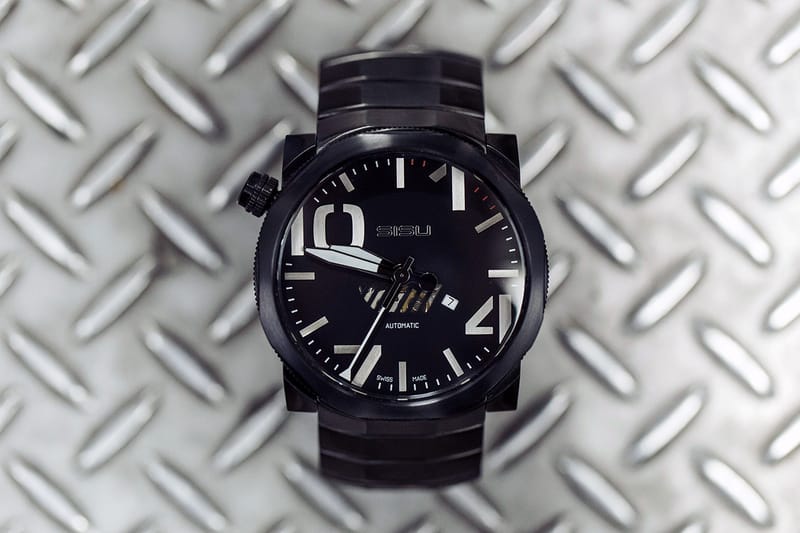 SISU Bravado A5 Stealth Swiss Automatic Limited Edition Watch