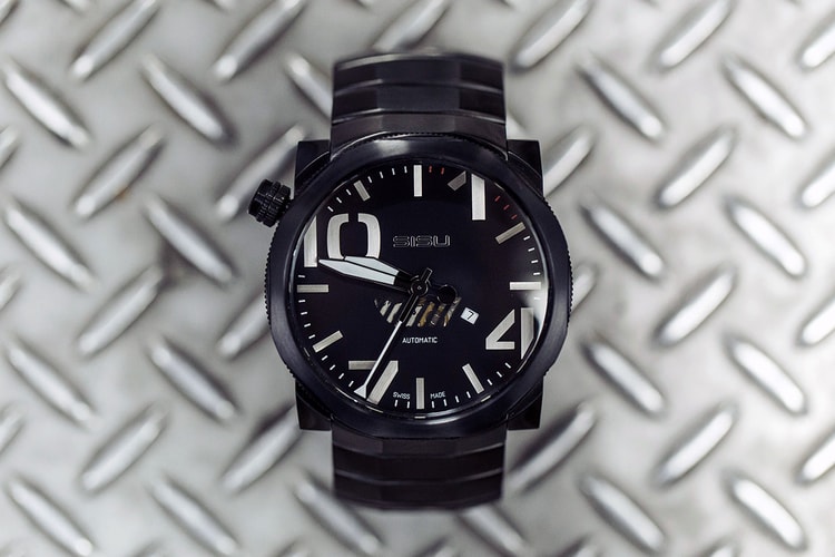 SISU Bravado A5 Stealth Swiss Automatic Limited Edition Watch