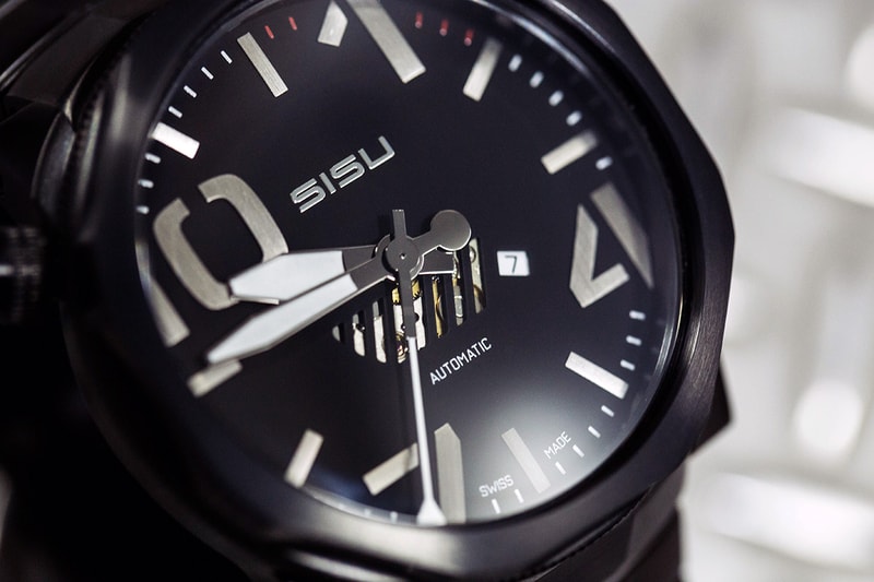 SISU Bravado A5 Stealth Swiss Automatic Limited Edition Watch