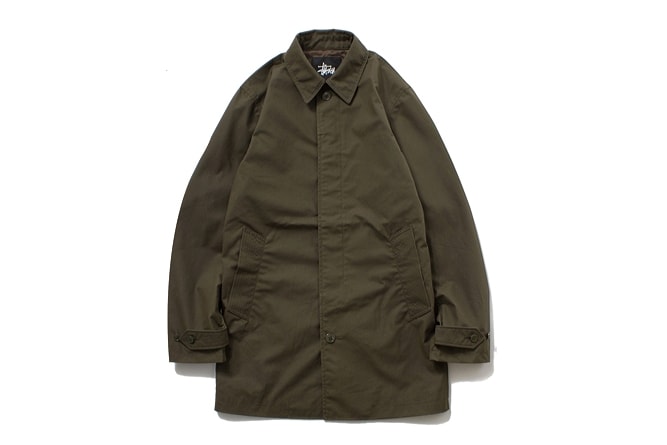 Stussy x The British Millerain Co. 2013 Fall/Winter Waxed Soutien Coller Coat