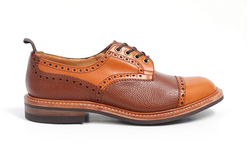 Tricker's for Triads 2013 Fall Two-Tone Leather Derby Brogues