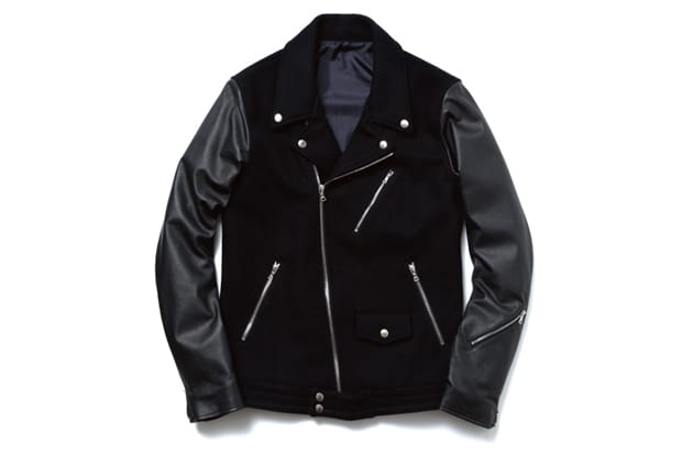 uniform experiment Fabric Mix Riders Blouson