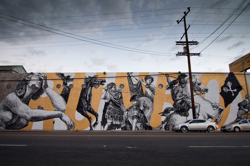 Woodkid and CYRCLE. Collaborate On Los Angeles Mural