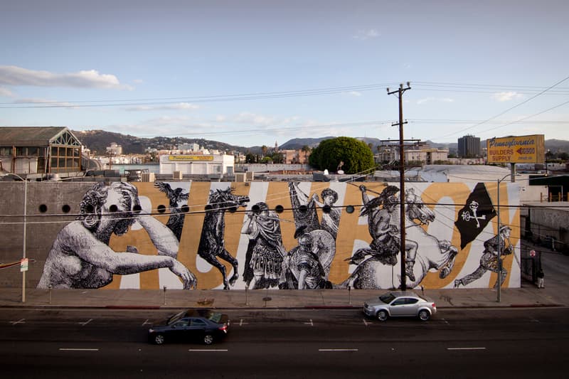 Woodkid and CYRCLE. Collaborate On Los Angeles Mural