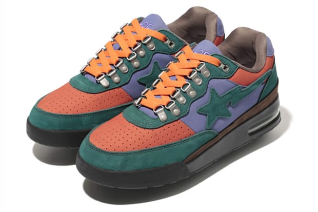 A Bathing Ape NUBUCK "Hiker" ROAD STA