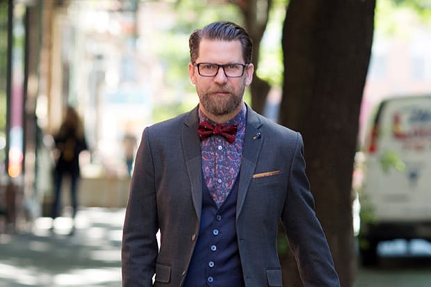 A Quick Q&A with Ted Baker London's Redge Blaker, Sartorial Protagonist of StreetWinker.com