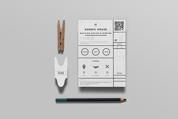 Anagrama Design Studio Rebrand's Nordic House's Dry Cleaning