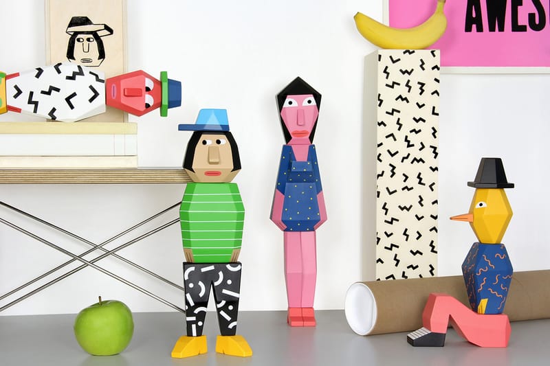 Andy Rementer x Case Studyo "People Blocks" Sculptures