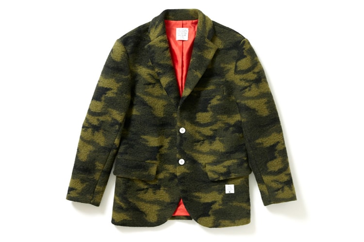 Applebum Wool Camo Tailored Jacket