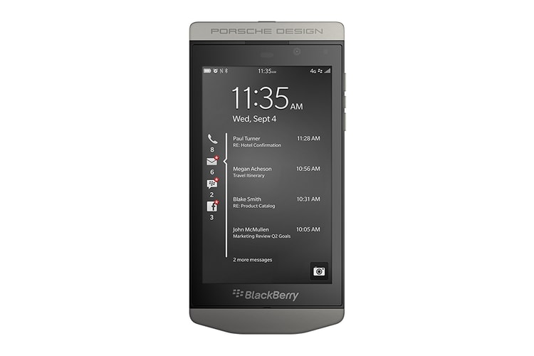 BlackBerry and Porsche Design Team Up Again on the P'9982