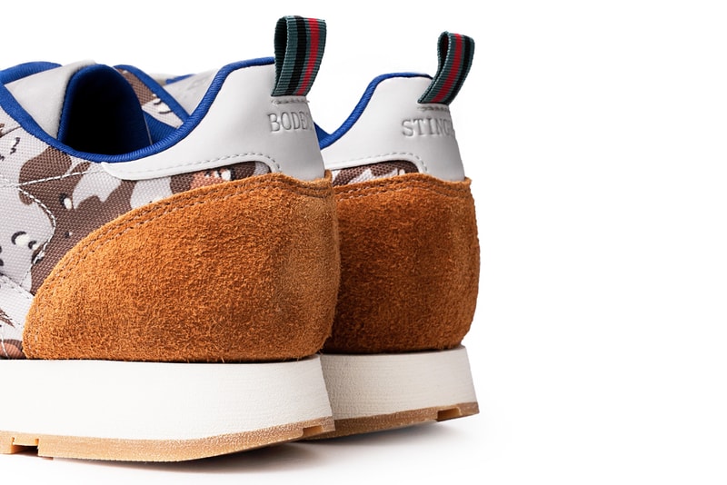 Bodega x Reebok Classic Leather 30th Anniversary “U.S.B.D.G.A.” Further Look