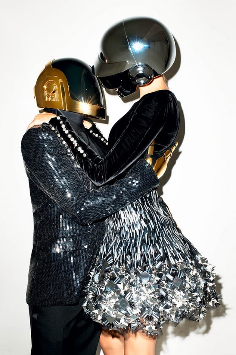Daft Punk & Gisele Bündchen by Terry Richardson for The WSJ Magazine