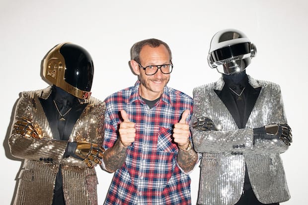Daft Punk Visits Terry Richardson's Studio