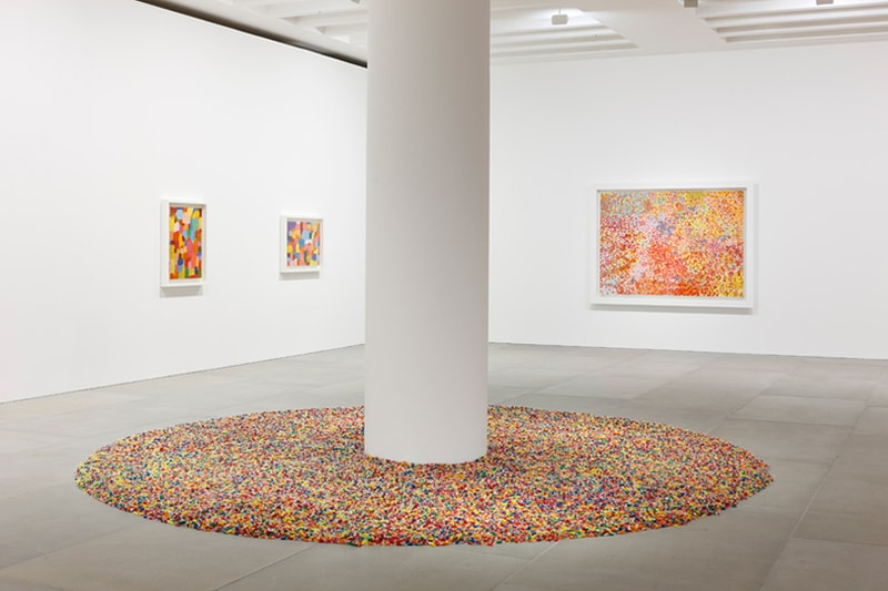 Damien Hirst and Felix Gonzales-Torres "Visual Candy" Installation 